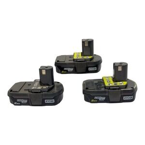 Ryobi 18volt Batteries P190 For Parts Not Working  Lot Of 3